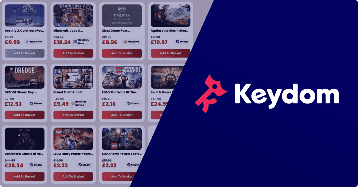 Welcome to Keydom — Your Trusted Digital Game Key Store