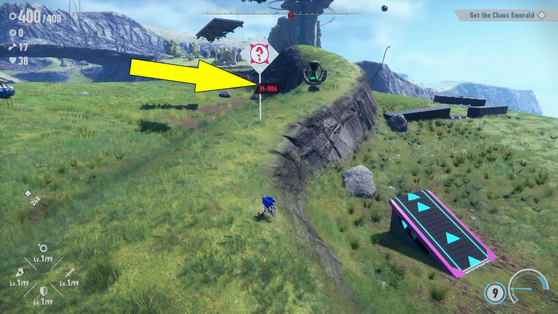 Sonic Frontiers – M-006 Challenge Location & Solution