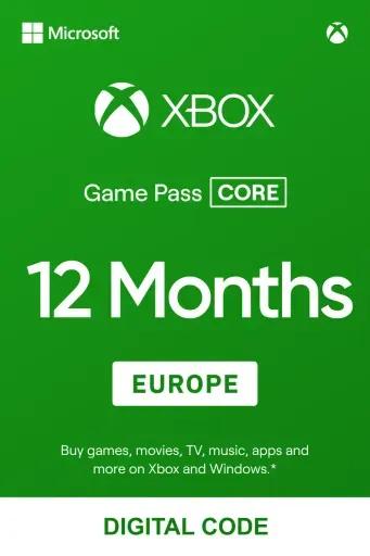 Xbox Game Pass Core 12 Months - Europe