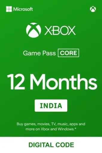 Xbox Game Pass Core 12 Months - India